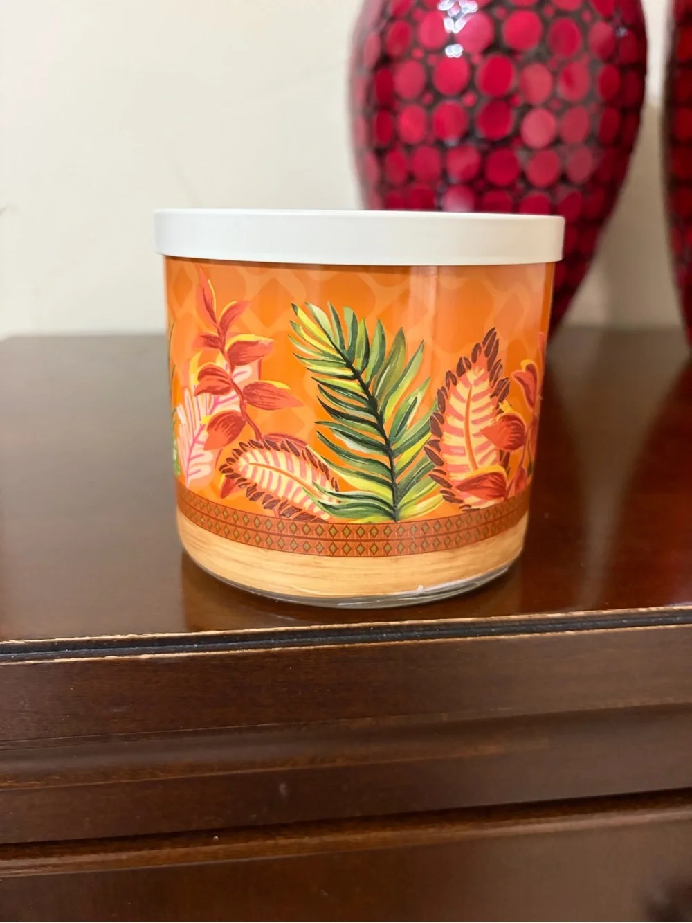 Bath & Body Works Mango Papaya Paradise Candle - Orange